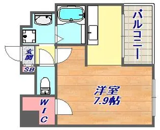 カノン甲南山手【3階】の間取り