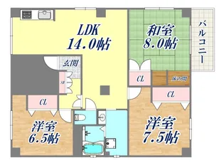 村真ビル【3階】の間取り