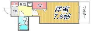 アスライフ湊川公園【2階】の間取り