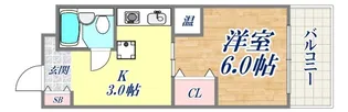 ハイツsea&see【4階】の間取り