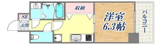 セオリー神戸アクアグルーブ【11階】の間取り