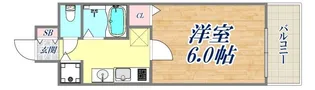 プレサンス三ノ宮駅前プライムタイム【2階】の間取り