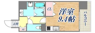 サンクラッソ三ノ宮加納町【3階】の間取り