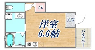 本山北町ハイツ【1階】の間取り