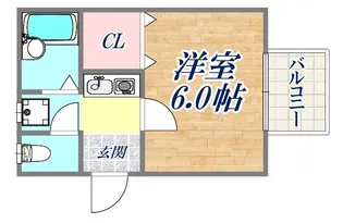 シーサイド月見山【1階】の間取り