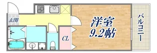 フジパレス御影WEST【302号室】の間取り