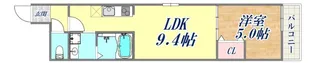 フジパレス神戸神明町【1階】の間取り