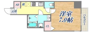 アドバンス三宮ステージア【7階】の間取り