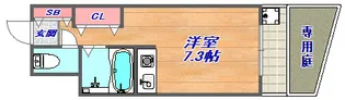 六甲カーサ・デ・ピエドラ【2階】の間取り