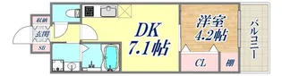 レオンコンフォート神戸駅前【2階】の間取り