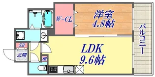 サニーコート神戸下山手【3階】の間取り