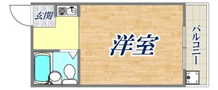 クレアドル芦屋西【1階】の間取り