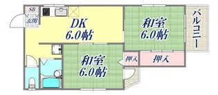 ベルメゾン駒ヶ林【3階】の間取り
