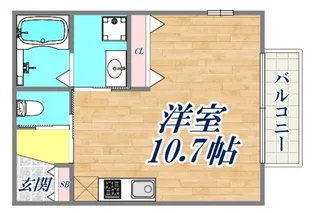 ALEGRIA垂水霞ヶ丘【1階】の間取り