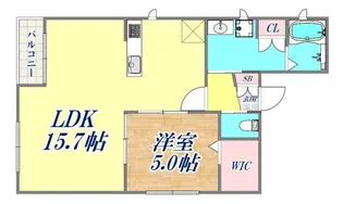 コンフォート片山町【3階】の間取り