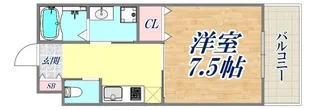 コーム須磨【1階】の間取り