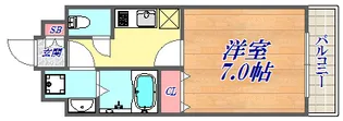 スワンズ新神戸ウィータ【4階】の間取り