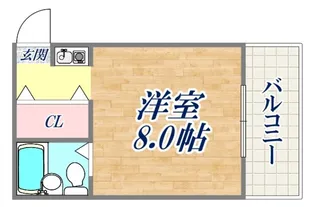 シティライフ桜ヶ丘【2階】の間取り