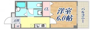 サンハイム大石【2階】の間取り