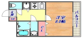 ドール魚崎【4階】の間取り