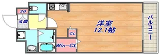 パルテール灘【4階】の間取り