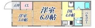 オハナ神戸【1階】の間取り