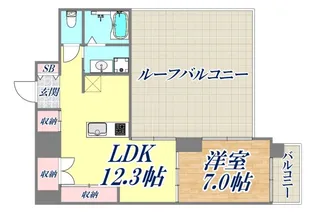 アルファレガロ神戸ウエスト【9階】の間取り