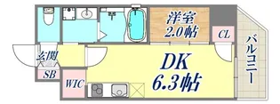 ネクストステージ神戸元町【10階】の間取り