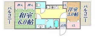 トシヤマンション【2階】の間取り