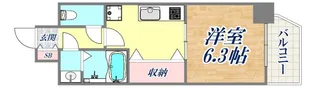 セオリー神戸アクアグルーブ【11階】の間取り