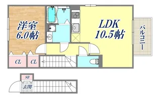 オーパス【2階】の間取り