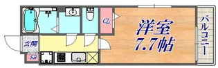 旗塚レジデンス【1階】の間取り