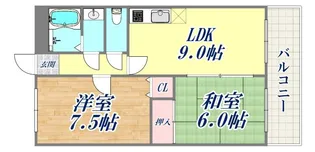 ロイヤルさくら【2階】の間取り
