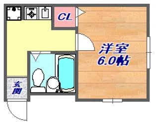 クォート北町【2階】の間取り