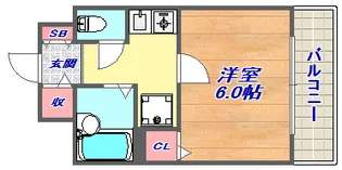 六甲ひのき【3階】の間取り