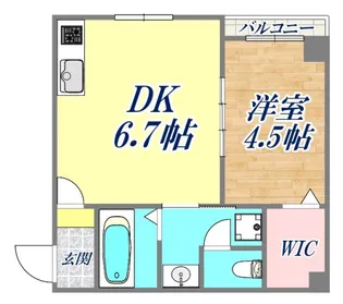 カーサ御影1【1階】の間取り
