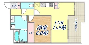 古満ゲボイデ【9階】の間取り