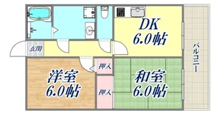 ロワジール山手【5階】の間取り
