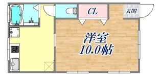カーサ住吉山手【2階】の間取り