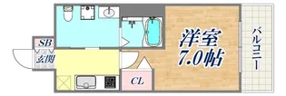 グルーブAriaトアロード【6階】の間取り