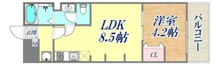 リブリ・中山手【2階】の間取り
