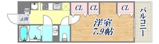 リブリ・中山手【2階】の間取り