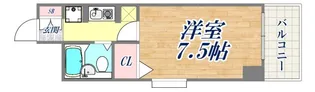 メゾン王子【9階】の間取り