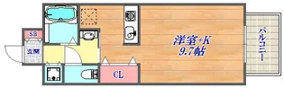スワンズコート新神戸【10階】の間取り