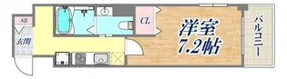 アルファレガロ兵庫【6階】の間取り