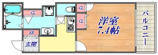 アスヴェル神戸元町【3階】の間取り