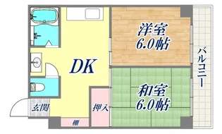 ハイツ新神戸【3階】の間取り