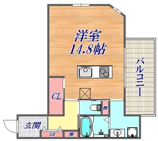 OZ casa【8階】の間取り