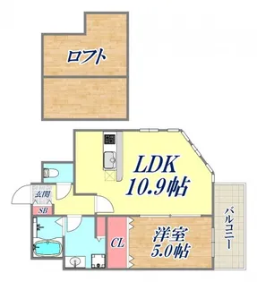 サンビルダー灘ウエスト【1階】の間取り