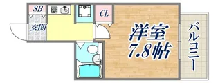 アスライフ湊川公園【3階】の間取り